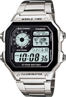 AE-1200WHD-1A  -  Японские наручные часы Casio Collection AE-1200WHD-1A