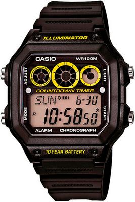 AE-1300WH-1A  -  Японские наручные часы Casio Collection AE-1300WH-1A