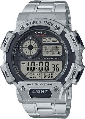 AE-1400WHD-1A  -  Японские наручные часы Casio Collection AE-1400WHD-1A с хронографом