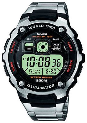 AE-2000WD-1A  -  Японские наручные часы Casio Collection AE-2000WD-1A с хронографом