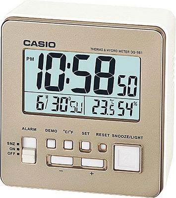DQ-981-9E  -  Настольные часы Casio DQ-981-9E